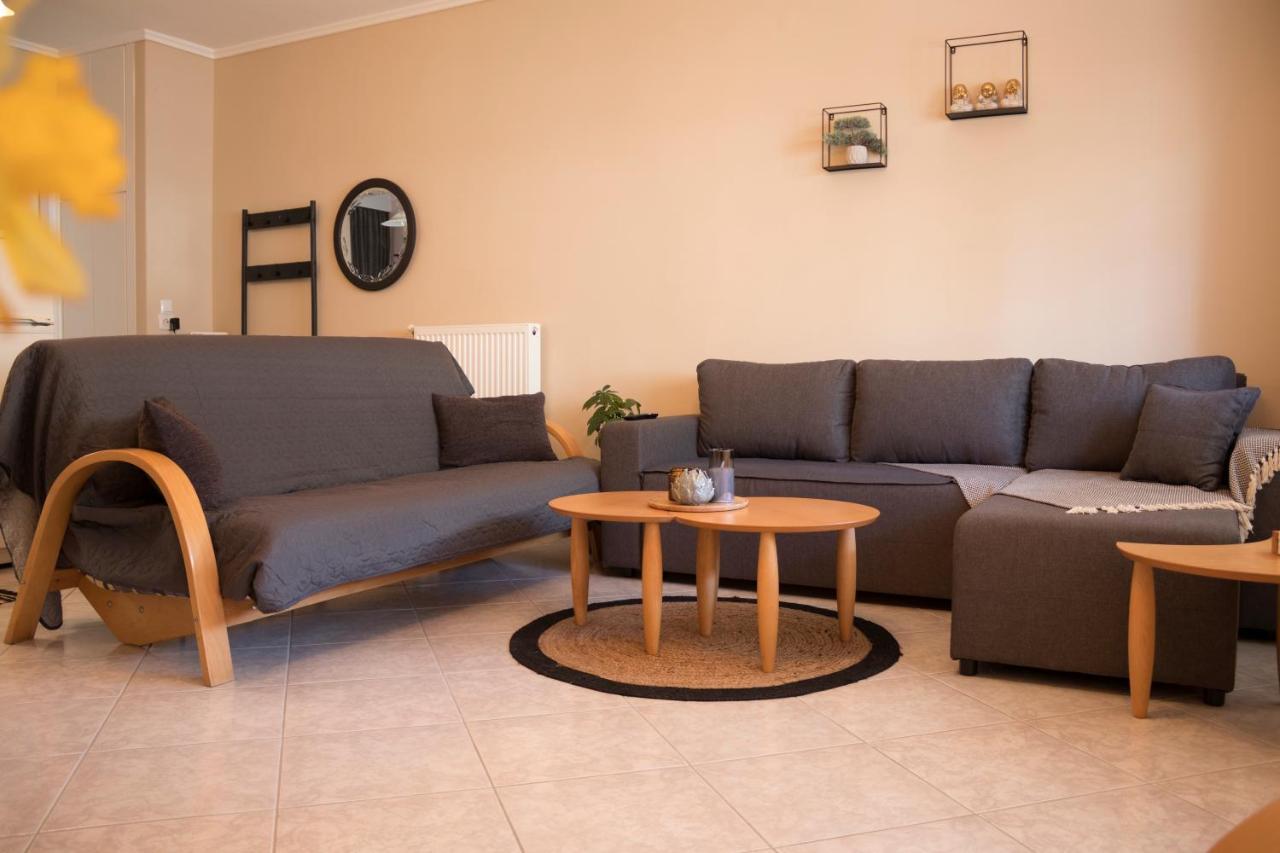 Silene Luxury Apartment Néa Péramos Exteriör bild